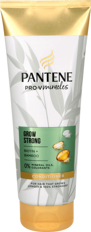 Pantene Grow Strong Balzsam Bambusszal És Biotinnal, 200 ml