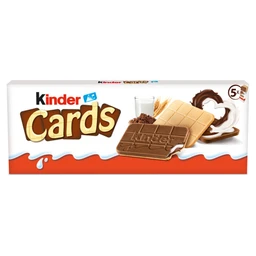 Kinder Kinder Cards ropogós ostya tejes és kakaós töltelékkel 128 g