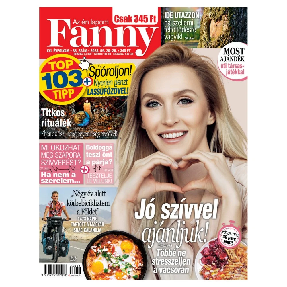 Fanny hetente megjelenő női magazin