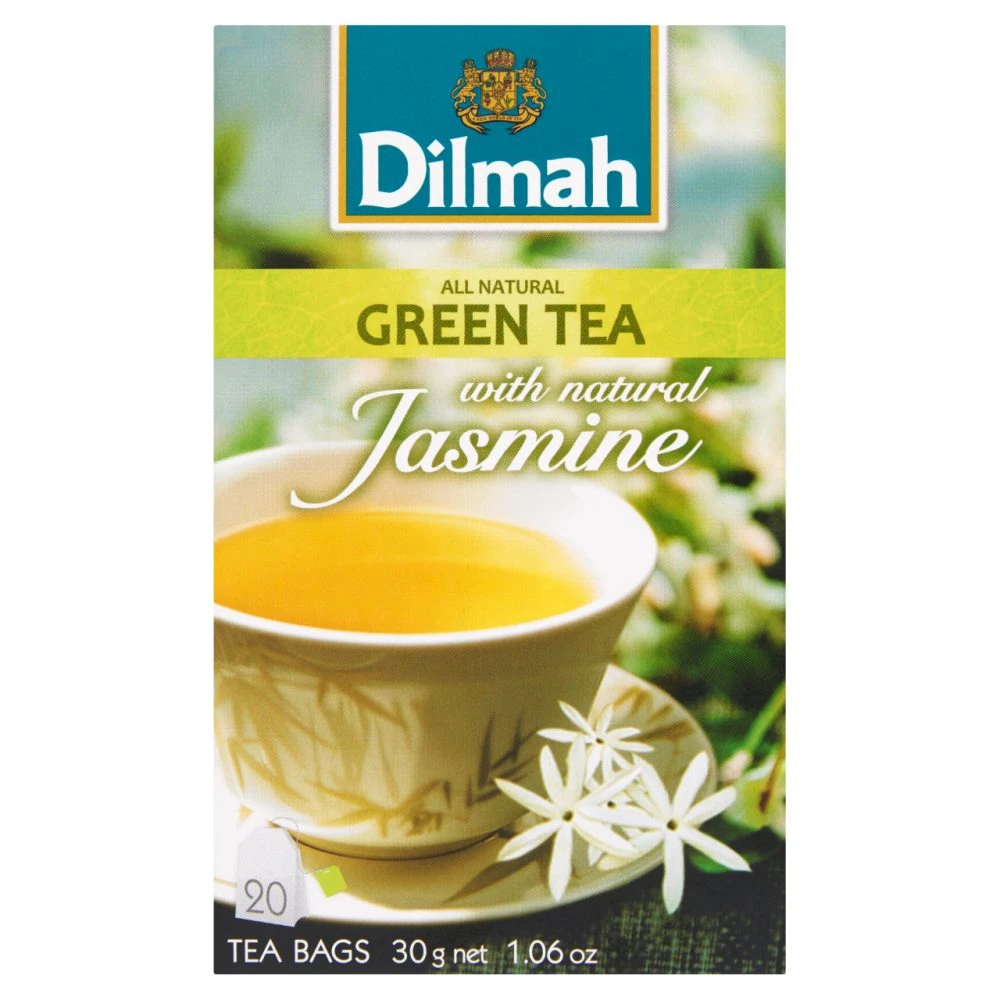 Dilmah filteres zöld tea jázmin szirmokkal 20 filter 30 g
