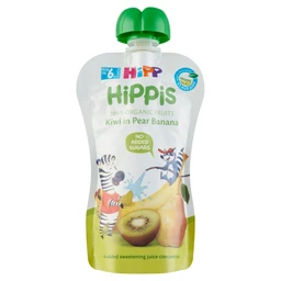 HiPP HiPP HiPPiS BIO körte banán kiwi gyümölcspép 6 hónapos kortól 100 g
