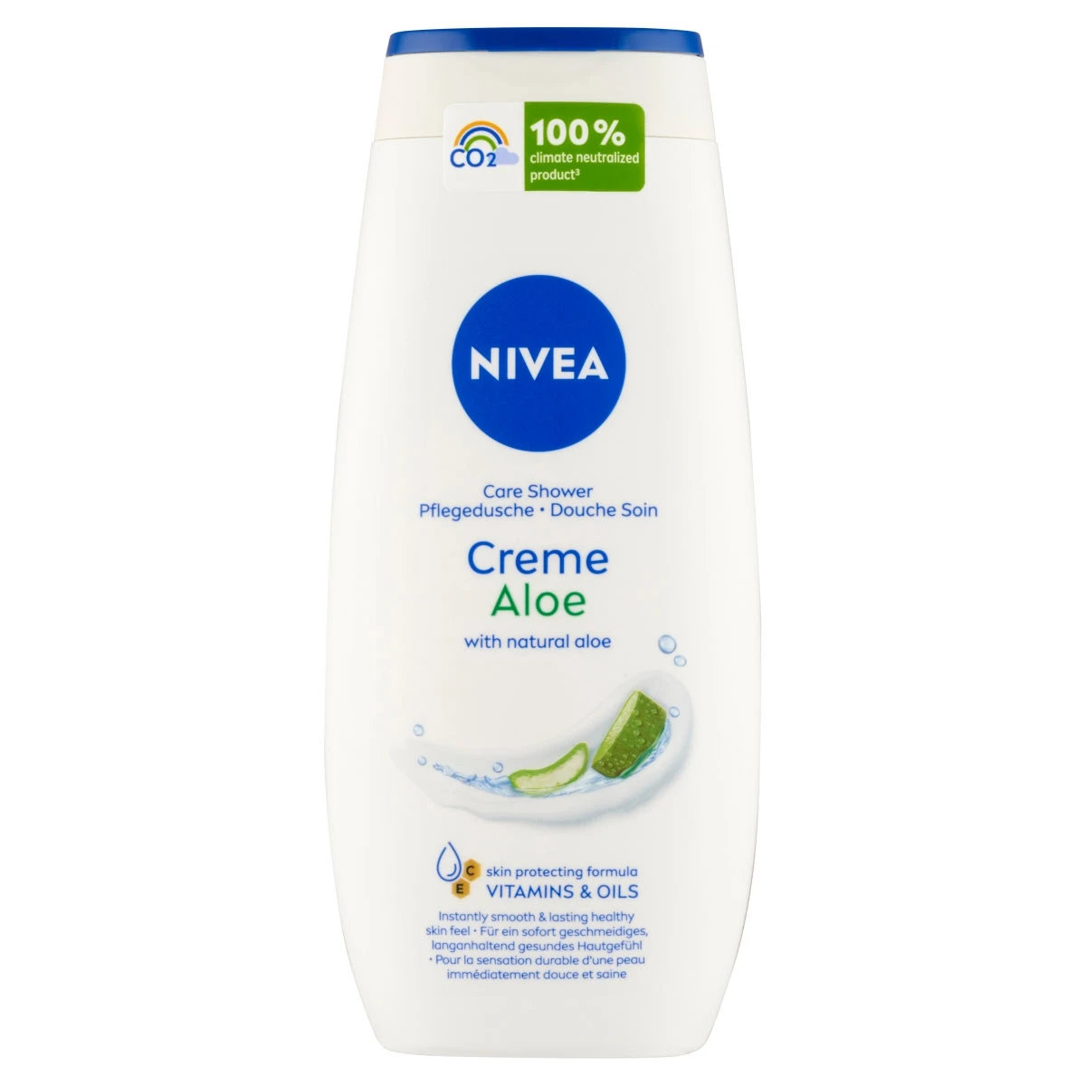 NIVEA Tusfürdő Care & Aloe Vera, 250 ml