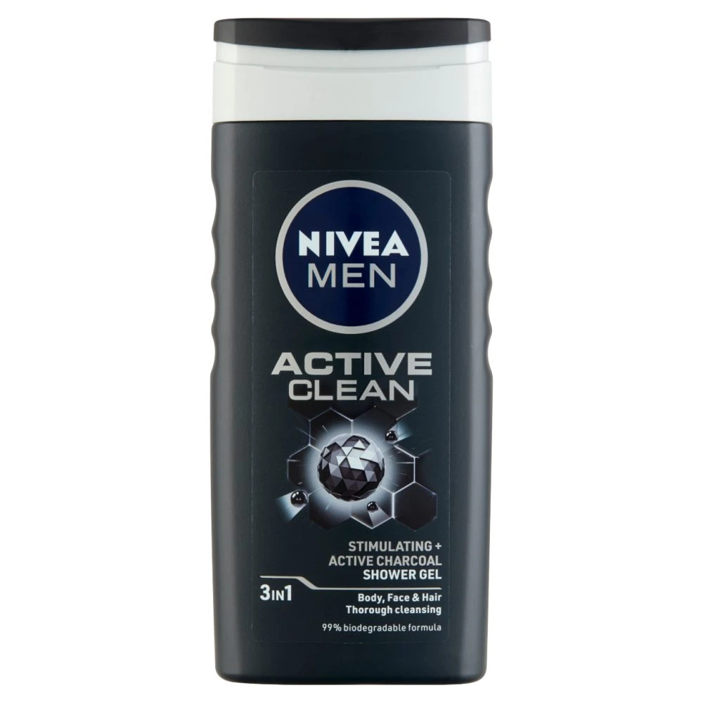 NIVEA MEN Active Clean tusfürdő 250 ml