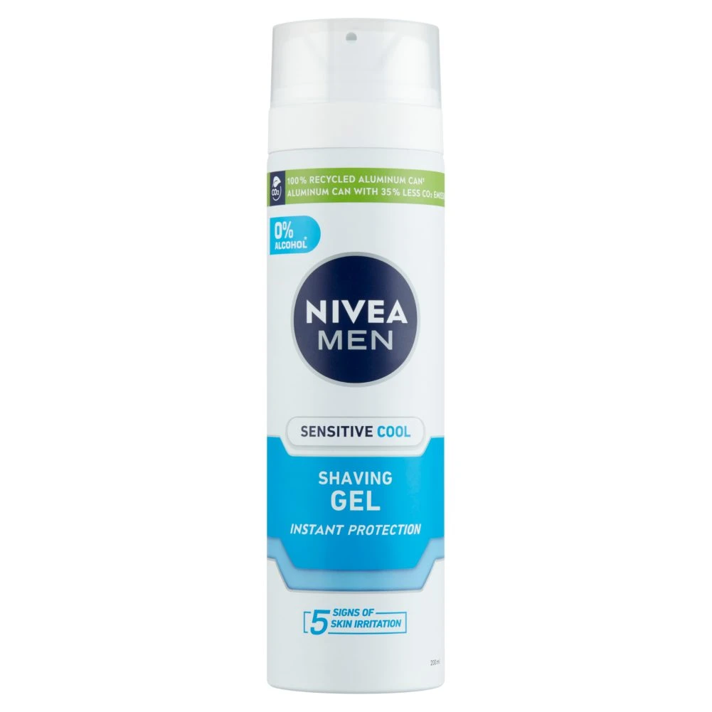 NIVEA MEN Sensitive Cooling borotvagél 200 ml