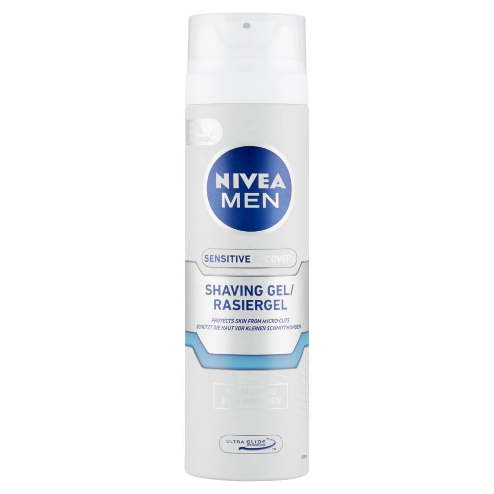 NIVEA MEN Sensitive Recovery borotvagél 200 ml