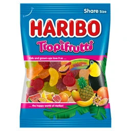 Haribo Haribo Tropifrutti gyümölcsízű gumicukorka 200 g