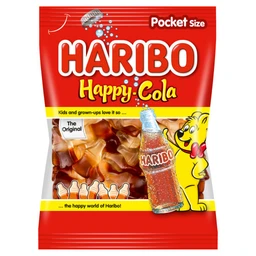 Haribo Haribo Happy Cola kólaízű gumicukor 100 g