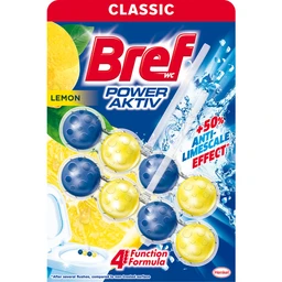 Bref Bref Power Aktiv Lemon WC-frissítő 2 x 50 g