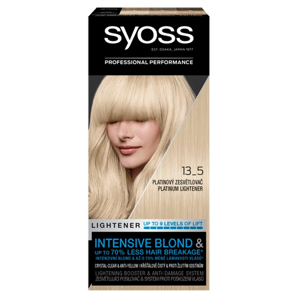 Syoss Color Tartós hajfesték platina világosító 13 5, 1 db