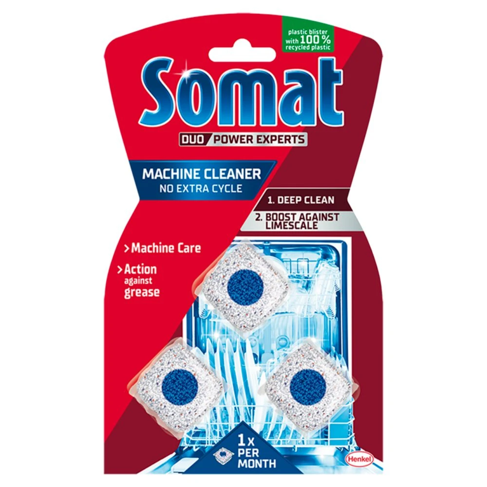 Somat Mosogatógép tisztító tabletta, 3 db