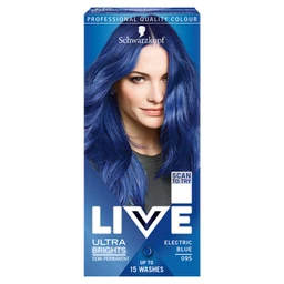 Schwarzkopf Schwarzkopf Live hajszínező 95 Vibráló kék