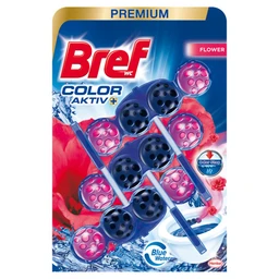 Bref Bref Color Aktiv Fresh Flowers WC-frissítő 3 x 50 g