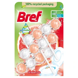 Bref Bref Power Aktiv ProNature Grapefruit WC frissítő 3 x 50 g