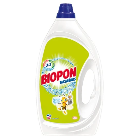 Biopon Takarékos mosószer 60 mosás 3 l
