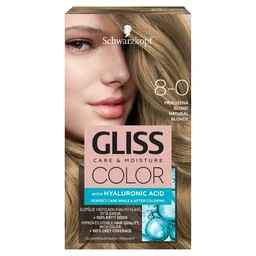 Schwarzkopf Schwarzkopf Gliss Color tartós hajfesték 8 0 Természetes szőke
