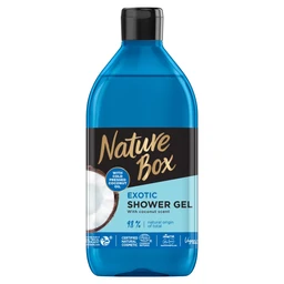 Nature Box Nature Box Tusfürdő kókuszolajjal az ápolt bőrért, 385 ml