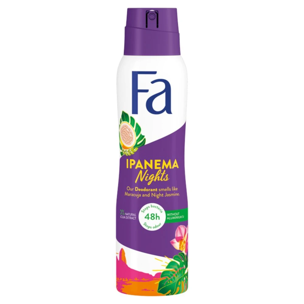 Fa Deo spray, Ipanema Nights, 150 ml