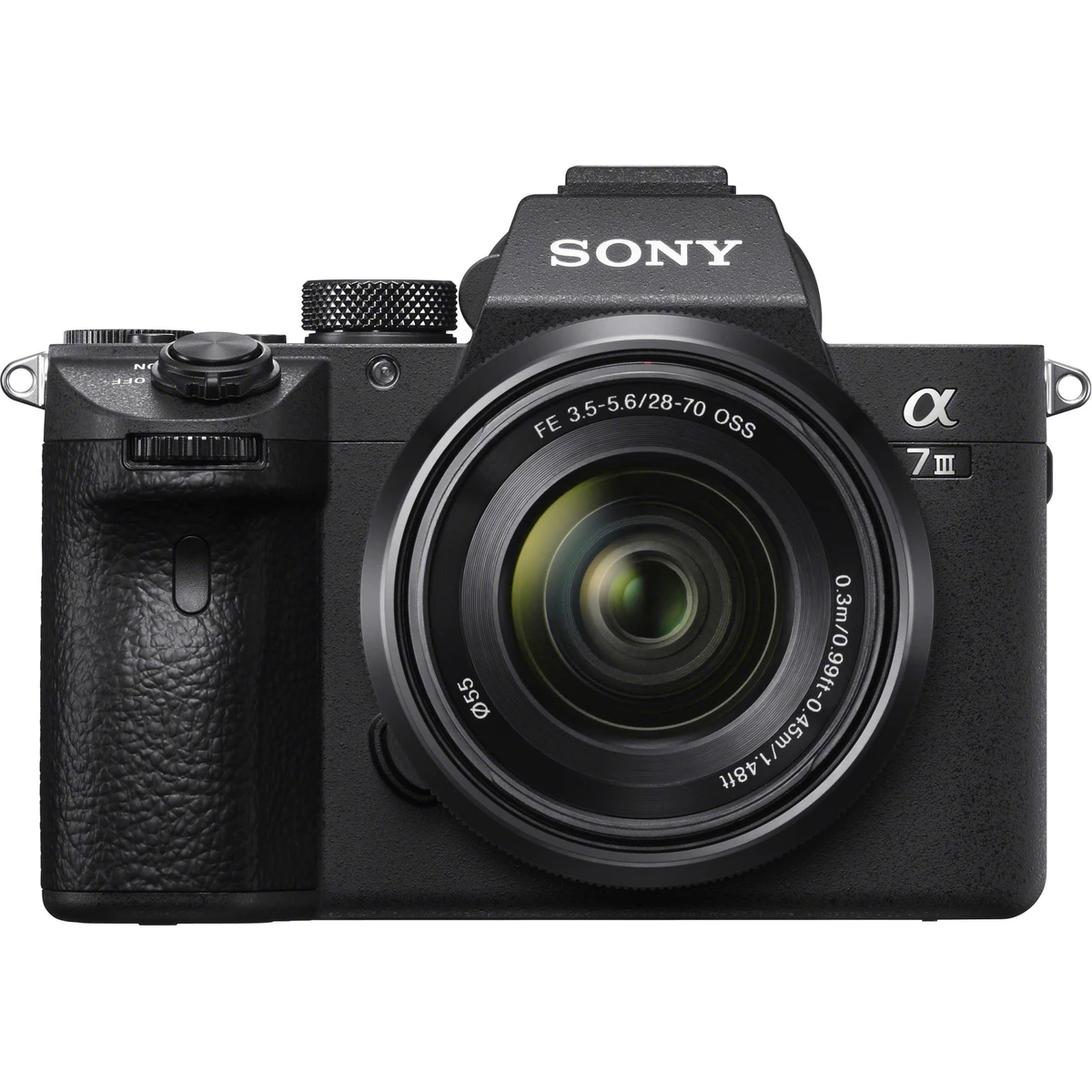 Sony Alpha A7 III MILC Fényképezőgép, Fekete + 28-70 mm Objektív