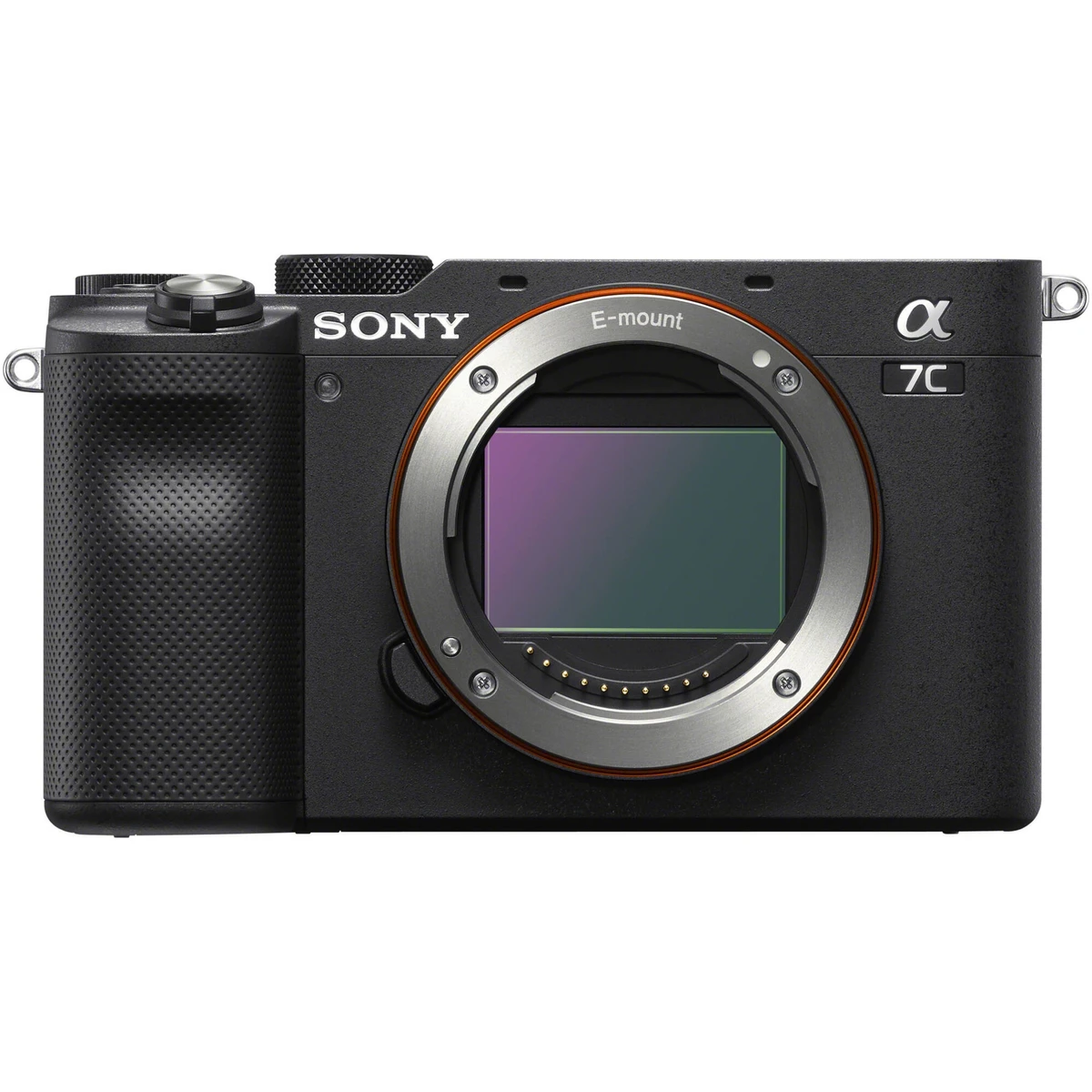 Sony Alpha A7C fényképezőgép, 24.2MP, Full-Frame, 4K, Body, Fekete